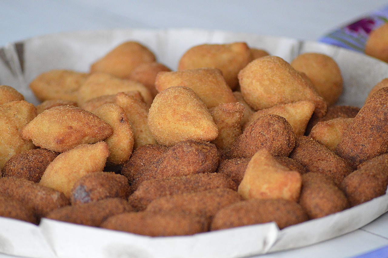 coxinha, food, chicken