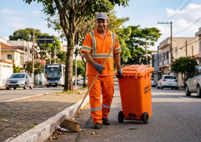 Auxiliar de Limpeza Pública